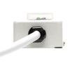 Outlet Strip, Surge, Hospital Grade, 6 5-15R-HG, 5-15P-HG, 6 ft., White  SPS606HGRA