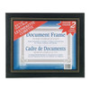 Nudell Certificate Frame,Black,10.5in H,PK2 21202