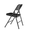 National Public Seating Folding Chair,Black,18-1-4 In.,PK4 210