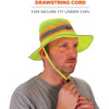 Ergodyne Ranger Hat,Hi-Vis Lime,S-M 23259