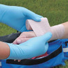 N86, Disposable Gloves, 6.7 mil Palm, Nitrile, Powder-Free, L (9), 50 PK, Blue  N863