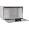 Buyers Products 14x16x30 Inch White Steel Underbody Truck Box with Paddle Latch 1703203