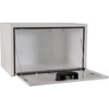 14x16x30 Inch White Steel Underbody Truck Box with Paddle Latch  1703203