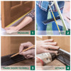 Manufacturer Varies Door Sweep,Single Fin,3 ft. L 1VZT1