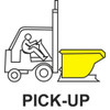 Manufacturer Varies Self Dumping Hopper,Medium Duty,Gray 2577 GRAY