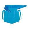Polyco Gown, Polyolefin, Welded, 4 mil, 50 in, Blue, L, 50 PK 42500