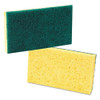 Boardwalk Med Duty Scrubbing Sponge,Ylw-Grn,PK20 BWK174