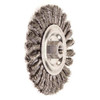 Weiler Twist Wire Wheel Wire Brush, Threaded Arbor 94103