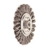 Weiler Twist Wire Wheel Wire Brush, Threaded Arbor 94103