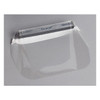 Disposable Face Shield Assembly, Clear Visor, Polyester, Anti-Fog Lens