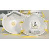 3m N95 Disposable Respirator, 8210V, Cool Flow Exhalation Valve, Dual Headstrap, White, PK10 8210V