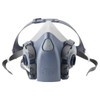 Half Mask Respirator, 7500, Not Rated, Bayonet, Size, S 0 Cartridges Included