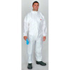 3m Hooded Disposable Coveralls, 2XL, White, Microporous Laminate 4510-XXL
