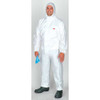 3m Hooded Disposable Coveralls, Xl, White, Microporous Laminate 4510-XL