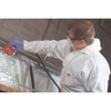 3m Hooded Disposable Coveralls, Xl, White, Microporous Laminate 4510-XL