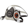 3m Half Mask Respirator,Elastomer,Gray 6100 3m Half Mask Respirator,Elastomer,Gray 6100