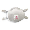 Disposable Respirator, P100, Molded, Dual, Adjustable, Metal Nose Clip, M  8293