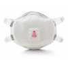 Disposable Respirator, P100, Molded, Dual, Adjustable, Metal Nose Clip, M  8293