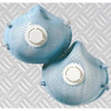 Disposable Respirator, N95, Molded, Dual, Non-Adjustable, Molded Nose Bridge, S  2301N95