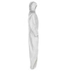 Kleenguard BrethParti Hood Covall REFLEX ZipFnt ElasWrisAnk WHT MD 24-C 49112