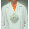 Disposable Respirator, N95, Molded, Dual, Non-Adjustable, Molded Nose Bridge, M  2700N95