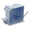 Cantex Electrical Box,4 in Sq,32 cu. in.,PVC EZ32XNR