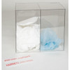 Condor All Purpose Dispenser, PETG, clear, 15-3-4 x 14 x 9-1-4" 3UZG6