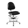 Bevco Vinyl Task Chair, 22" to 29-1/2", Black 9351M-E-BKV
