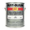 Rust-Oleum Interior/Exterior Paint, Flat, Oil Base, Black, 1 gal 412402