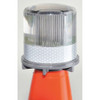 Tapco Warning Light, White, (4) LED, 1.2V, 60 FPM, 3 3-4 in Dia. 3337-00003