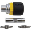Klein 6-in-1 Stubby Ratcheting Screwdriver 32593 300389