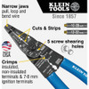 Klein 8-1-4 In. Long Nose All-Purpose Crimper & Stripper 1010 317853