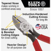 Klein 6 In. Heavy-Duty Diagonal Cutting Pliers D252-6 317756
