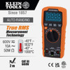 Klein 600V Auto Ranging Digital Multimeter MM420 500006