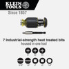 Klein 8-in-1 Stubby Adjustable Length Multi-Bit Screwdriver 32308 356003