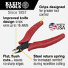 Klein 5 In. Flush Cutter Diagonal Cutting Pliers D275-5 379416