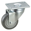 Manufacturer Varies Swivel NSF-Listed Plate Caster,250 lb.,45 Shore D 2G041