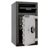 Depository Safe with Electronic 122 lb, 1.3 cu ft, Steel  MFL2714EILK