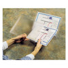 Accuform Sign Holder,Clear,9 5/8" H STP1