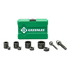 Greenlee Manual Punch Driver Set, Capacity 10 ga, 10 piece 7235BB