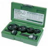 Greenlee Manual Punch Driver Set, Capacity 10 ga, 10 piece 7235BB
