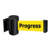 Tensabarrier Belt Barrier, Black,Belt Color Yellow 896-STD-33-STD-NO-YCX-C
