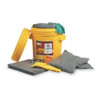 Spill Kit, 16 gal Volume Absorbed per Kit, 20 gal Capacity, Drum, Yellow  SKH-20