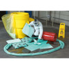 Spill Kit, 16 gal Volume Absorbed per Kit, 20 gal Capacity, Drum, Yellow  SKH-20