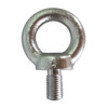 Eye Bolt With Shoulder, M20-2.50, 30 mm Shank, 40 mm ID, Steel, Zinc Plated