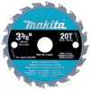 Makita CircularSawBlade,Carbide,Dia:3 3/8" A-95021