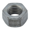 Hex Nut, 5/8"-11, Steel, Grade 5, Plain, 35/64 in Ht, 25 PK