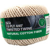 Do it Best 15-Ply x 440 Ft. Natural Twisted Cotton Twine 311282