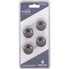 KasaWare 1-3-16 In. Dia. Brushed Oil Rubbed Bronze Cabinet Knob (4-Pack) K778BORB-4 235340