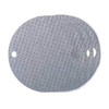 Brady Sorbent Pad, 6 gal, 22 in Dia., Universal, Gray, 25 PK DTA25